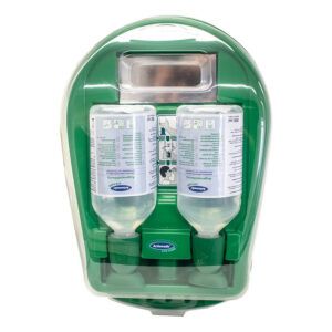 Estación lavaojos cerrada Easyline dos botellas 500ml