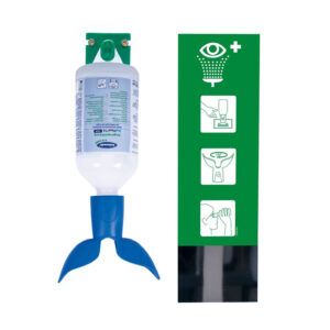 Estación lavaojos Easyline una botella TWIN 500ml riesgo químico